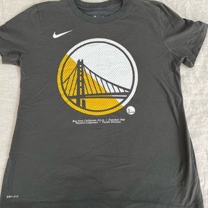 Golden State Warriors Nike Split Logo Performance T-Shirt